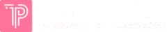 Trade Pixels Logo - Logo Mark (TP) and Words